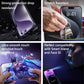 2 Pack Anti Blue Light Matte Screen Protector for iPhone 12 Pro/iPhone 12, 9H Tempered Glass, Full Coverage, Anti-Fingerprint, Auto Dust-Elimination, No Bubble, Easy Installation