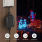 BN-LINK 24-Hour Mechanical Outdoor Light Timer, Waterproof, Heavy Duty, 15A 1/2HP, 1 Grounded Timer Outlet for Home and Garden