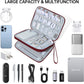 CILLA Electronics Organizer Travel, Travel Cord Organizer Case, Compact Electronics Accessories Bag for Cable, Cord, Charger, Phone