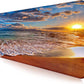 Large Extended Gaming Mouse Pad with Stitched Edges, Non-Slip Waterproof Rubber Base Mouse Pad for Office, Computer, Keyboard, Laptop and Home Desk Pad 35.4 x 15.7 x 0.12 Inch (Beach at Sunset)
