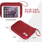 CILLA Travel Cord Organizer Case, Portable Waterproof Storage Bag for Charger, Cord, USB, Power Bank, Earphone, SD Card, Travel Essentials