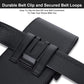 BECPLT Holster for Galaxy S25 Ultra 5G S24/S23/S22/S21/S20 Ultra Belt Holster Black Cell Phone Holder Belt Clip Holster Case Phone Pouch Belt Pouch Cover