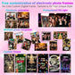 Magic Mirror Photo Booth 65’’ with Camera and Printer, Portable 43“ Touch Screen Mirror Photo Booth with APP Control, Professional Photography Fill Light for Wedding Event Party Rental (White, 65-43")