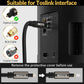 Elecan Optical Audio Cable 150 Ft Digital Audio Toslink Cable Cord-Fiber Optic-Gold Plated-Flexiable&Durable-for Home Theater,Sound Bar,PS4&Xbox-with 4 Right Angled and Mini Toslink Adapters+Ties