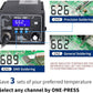 YIHUA 939D+ I Soldering Station, Upgraded, 75 Watt Equivalent with 3 Memories, °C/°F LCD display, Sleep Function, Automatic Shutdown & Brushed Aluminum Panel(Iron-burn Resistant)