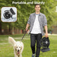 PANERGY Camping Fan with Light - 20000mAh Rechargeable Battery Fan with Charger, 70Hrs Cooling Time, 4 Speeds, 110° Auto Oscillation & 270° Pivot Design with Hook for Camping/Power Outage/Hurricane