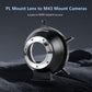 VILTROX PL-M43 Lens Adapter, Lens Converter Ring Camera Lens Mount Adapter Ring Compatible with PL Lens to M43 Series Mount Cameras Panasonic GH5,G1,GH1,GH4/Olympus EP1,EP2,EM1,EM