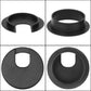 2" White Plastic Desk Grommet, HNBun 20 Pack Cable Wire Grommet Tidy Cable Hole Cover Organizers, Desk Cord Cable Hole Cover Grommet for Hide Office Desk Cords and Cables (50mm Mounting Hole Diameter)