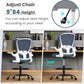 Drafting Chair, Tall Office Chair with Flip-up Armrests Executive Ergonomic Computer Standing Desk Chair, Office Drafting Chair with Lumbar Support and Adjustable Footrest Ring