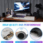 Large Extended Gaming Mouse Pad with Stitched Edges, Non-Slip Waterproof Rubber Base Mouse Pad for Office, Computer, Keyboard, Laptop and Home Desk Pad 35.4 x 15.7 x 0.12 Inch (Marbling)