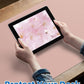 Leather Desk Pad Blotter,Mouse Pad,Office Desk Mat, Non-Slip PU Leather Desk mat,Large Desk mat,Waterproof Keyboard mat for Office/Home/Decor (Pink,35" x 17")