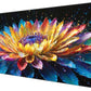 Dynippy Thin Extended Gaming Mouse Pad （31.5 * 11.8 * 0.08 inch） with Stitched Edges Large, Long XXL Keyboard and Mouse pad Desk Mat for Gaming Office & Home - Flower 30