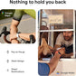 Fitbit Charge 6 Fitness Tracker with Google apps, Heart Rate on Exercise Equipment, 6-Months Premium Membership Included, GPS, Health Tools and More, Gold/Coral, One Size (S & L Bands Included)