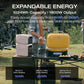 EF ECOFLOW Solar Generator DELTA 3 Plus with 400W Solar Panel (2024 New), 1000W Solar Input, LFP(LiFePO4) Battery, Portable Power Station for Home Backup Power, Camping & RVs