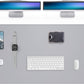 Extra Large Desk Mat 63"x17" - Non-Slip Office Desk Pad for Home & Work, Waterproof Keyboard Mouse Pad, Oversized Desk Protector for Laptop & Gaming (Light Grey)