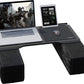 Couchmaster CYBOT, Premium Ergonomic Lap Desk for Notebooks, Sustainable Bamboo Construction, Kevlar Cushion Front, Ventilated Design, Fits Up to 17-Inch Laptops