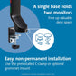 Kensington Dual Monitor Mount for Desk, C-clamp Vesa Monitor Stand Fits 2 Ultrawide Monitors Up to 27 Inches, Low Profile Stand, Height Adjustable Rotating Free Standing Arm, Black