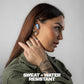 Skullcandy Dime 3 Wireless Earbuds, Bluetooth Headphones, Noise Isolating Fit, Up to 20 Hours Battery, Microphone for iPhone Android, Easy Carry with Integrated Lanyard - Preppy Blue