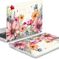 Mektron for MacBook Pro 13-inch Case 2022 2021 2020 Release A2338 M2 M1 A2289 A2251, Printed Plastic Hard Shell Cover for New MacBook Pro 13.3-inch Touch Bar Fits Touch ID, Colorful Floral