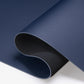 Nekmit Leather Desk Blotter Pad 36 x 20 Inches, Flat, Non-Slip, Waterproof, Blue