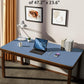 YSAGi Leather Desk Protector, Office Mat, Large Mouse Mat, Non-Slip PU Leather Blotter, Laptop Desk Pad, Waterproof Writing Pad for Office and Home (Blue, 47.2" x 23.6")