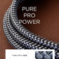AINOPE USB to USB C Cable 6.6FT 3.1A Fast Charge, Right Angle Fast Charger Type C Cable, Resistant Nylon Braided USB C Cord Compatible Galaxy S10 S9 S21, LG V30,V20,G6，Samsung Fast Charger
