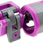 Lock-Jaw HEX 50mm / 2" Olympic Barbell Collar - Quick Release Barbell Clamp (Purple)