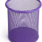 Tamaki Pen Holder Cup for Desk, Desk Organizer Wire Mesh Pencil Cup Holder for Desk Office Pen Organizer (Purple)