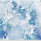 ITNRSIIET Mouse Pad with Stitched Edge Premium Textured Smooth Precise Operation Waterproof Washable Non-Slip Rubber Base Desktop Protection Mat, 10.2×8.3×0.12 inches, Blue Abstract Marble