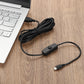 MECCANIXITY USB Extension Cable with ON/Off Button Switch 2m USB Male to Female Extension Cord for Desk Lamp Fan LED Light Strip Black Pack of 1