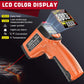 Infrared Thermometer Gun, Non-Contact Digital Laser Temperature Gun, -58°F to 1076°F, Adjustable Emissivity and Max/Min Values for Industrial, Cooking, Griddle,Engine, HVAC (Not for Human)