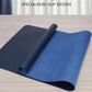 Leather Desk Protector, 55"x17" - Premium Office Mat, Large Mouse Pad, Non-Slip Blotter, Waterproof Writing Pad - Midnight Blue