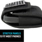 Clip Case Horizontal Universal Phone Holster - XXL - USA Patch