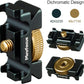 MINIFOCUS Camera Cable Clamp with Arca Swiss System, Aluminum Alloy Tether Cable Block Clip with 4 Grooves, USB Cable Lock Clip Clamp HDMI Protector for All DSLR Cameras Cable