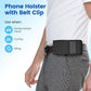 Mopaclle Vertical Nylon Phone Holster with Belt Clip for Galaxy S25/S24/S23/S22 Ultra, Note 20 Ultra, A56, F36 Series – Rugged Cell Phone Belt Holder Fits with Case On, for Men Women Outdoor Work