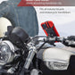 New 2025 Motorcycle & Bicycle Phone Mount - The Most Secure & Reliable Bike Phone Holder for iPhone, Samsung or Any Smartphone. Stress-Resistant and Highly Adjustable. +100 to Safeness & Comfort