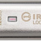 Kingston Ironkey Locker+ 50 128GB Encrypted USB Flash Drive | USB 3.2 Gen 1 | XTS-AES Protection | Multi-Password Security Options | Automatic Cloud Backup | Metal Casing | IKLP50/128GB