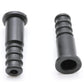 THE CIMPLE CO Coaxial Cable Weather Boot - RG6 Connectors RG59 Ends Coaxial Boots - Weatherproof (Black) - Pack of 4