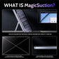 Privacy Screen for 10.5 Inch Surface Go 4/3/2/1, MagicSuction™ Removable Anti Spy Black Protector, Glare Blue Light Filter for Microsoft Laptop Computer Monitor