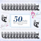 Kanayu 50 Pack Wired Earbuds Bulk for Classroom Ear Headphones Wired Basic Student Earbuds No Microphone with 3.5MM Jack for Class Laptop School Library, Individually Bagged (Black)