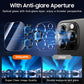 UniqueMe for 3 Pack iPhone 16 Pro/iPhone 16 Pro Max Camera Lens Protector - [Drop Protection] [Case Friendly] 9H Tempered Glass Camera Cover Screen [Update New Version] - Grey