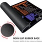 Galdas Gaming Mouse Pad XXL XL Large Long Extended Big Mousepad Non-Slip Rubber Keyboard Desk Pad with Stitched Edges for Laptop Home Office (31.5x11.8x0.08 Inch) … (Shortcut Keys Mac)