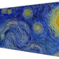 Dynippy Thin Extended Gaming Mouse Pad （31.5 * 11.8 * 0.08 inch） with Stitched Edges Large Mousepad Long XXL Keyboard and Mouse pad Desk Mat for Gaming Office & Home - The Starry Night