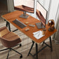 YSAGi Leather Desk Protector, Office Mat, Large Mouse Mat, Non-Slip PU Leather Blotter, Laptop Desk Pad, Waterproof Writing Pad for Office and Home (Brown, 47.2" x 23.6")
