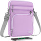 MoKo 9-11 Inch Tablet Sleeve Bag, Fits 11 inch iPad Air M3, iPad A16 2025, Pro 11 M4, 10/9/8/7th, Tab S8/S9 11, Multifunctional Bag with Shoulder and Headphone Port, Purple