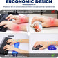 Gel Wrist Rest for Keyboard and Mouse, Wrist Rest for Keyboard, Mouse Wrist Support, Pain Relief, Cool Touch, Non-Skid, Mouse Wrist pad