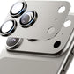 Hoerrye for iPhone 17 Pro Camera Lens Protector - [12FT Shatterproof Military Grade] [Strong Adsorption] Metal Top 9H+ Tempered Glass Camera Screen Full Protective Cover Case Friendly,Gray