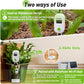RAINPOINT Smart Digital Wireless Plant Moisture Meter Houseplants Indoor WiFi Hub Kit with Low/High Moisture Alert,Real-time Monitor Hygrometer Sensor Outdoor Gardening Push Notification&Email