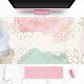 Boho Pastel Painting Mouse Pads, Abstract Mousepad XXL,Extended Mouse Pad for Keyboard & Wireless Mouse,Cute Large Desk Protector Mat Full Desk Gaming Mice Pad for Office Home 31.5x15.75 in
