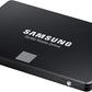 Samsung 870 EVO SATA III SSD 1TB 2.5” Internal Solid State Drive, Upgrade PC or Laptop Memory and Storage for IT Pros, Creators, Everyday Users, MZ-77E1T0B/AM